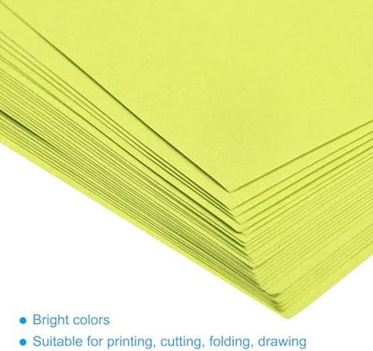 MECCANIXITY 100 Sheets Origami Paper Double Sided Green Yellow 6x6 Inch Square Sheet for Art Craft Project, Beginners, Gifts Decor - Image 4