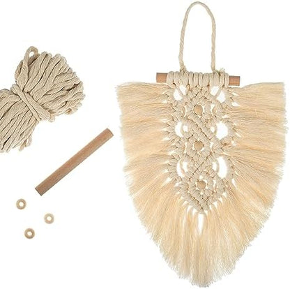 Trimits Make Your Own Macrame Kit, 25 x 20cm, Feather by Unknown