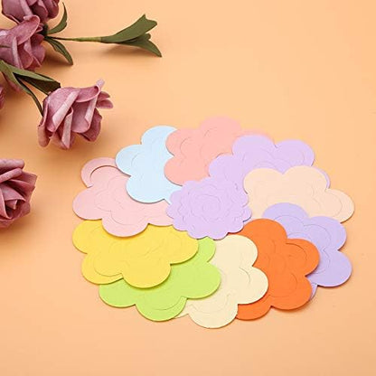 Culnflun 20PCS Flower Design Paper Quilling Kit with Quilling Strips, Colorful Quilling Paper for DIY Rosette Flower Crafts, Paper Quilling Supplies for Adults Beginners - Image 7