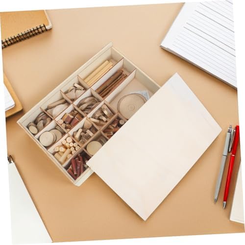Homoyoyo Wood Craft Slices Kit with Natural Tree Bark Small Wooden Craft Pieces for Ornament Making DIY Wood Art Decorations Set for Adults for Holiday and Home Decor - Image 5