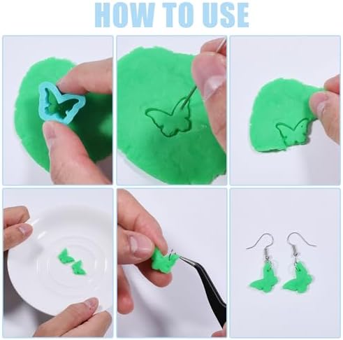 ORIGACH 18 Pcs Spring Polymer Clay Cutters Set - Image 4