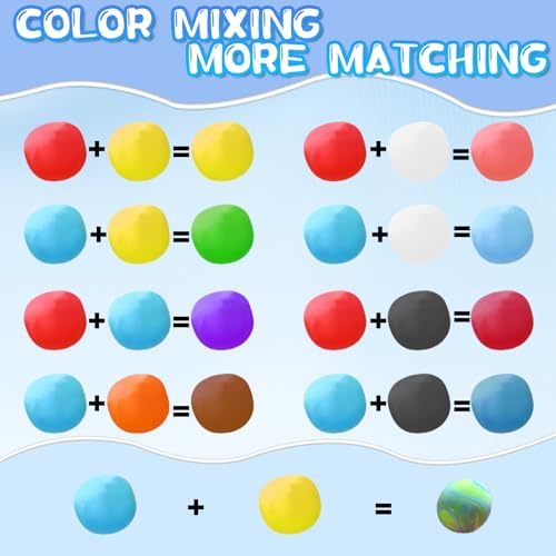 108 PCs Air Dry Clay Kit for Kids Age 3-12 with 9 Sculpting Tools 36 Colors - Image 5