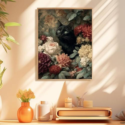 Cat Paint by Numbers Kit for Adults, Adult Paint by Number Kits 16x20 in - Image 2