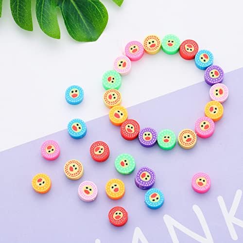 100pcs Duck Polymer Clay Spacer Beads for Women Jewelry Making DIY Bracelet Necklace Hair Clip Accessories (Duck) - Image 2