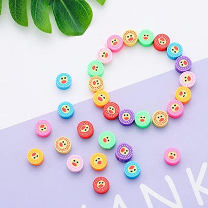 100pcs Duck Polymer Clay Spacer Beads for Women Jewelry Making DIY Bracelet Necklace Hair Clip Accessories (Duck) - Image 2