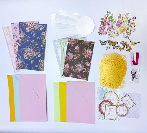 Huralona Greeting Card Making Supplies Envelope Kit Gift Anniversary Craft - Image 2
