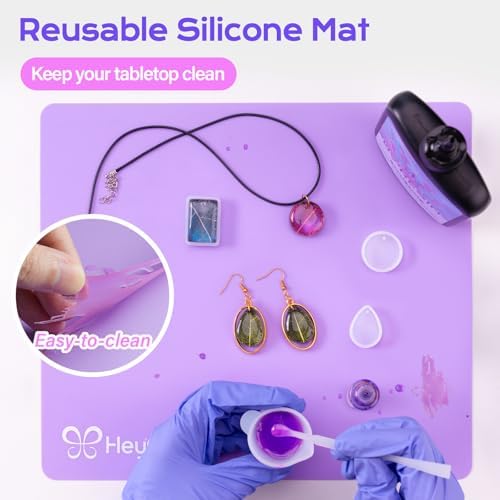 HeyClear 250g UV Resin kit -Crystal Clear, Hard UV Epoxy Resin - Image 3