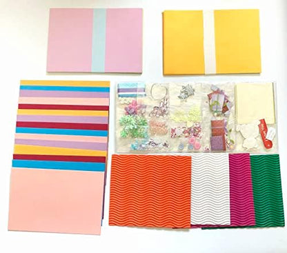 Huralona Greeting Card Making Supplies Envelope Kit Gift Anniversary Craft - Image 2