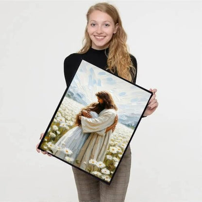 Tiwabb Jesus Religion Stamped Cross Stitch Kits for Adults Beginners - Image 5
