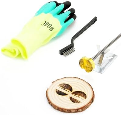 AIMOADO 1.5" Lush Tree Branding Iron, for Wood Hats Leather BBQ & Steak by AIMOADO