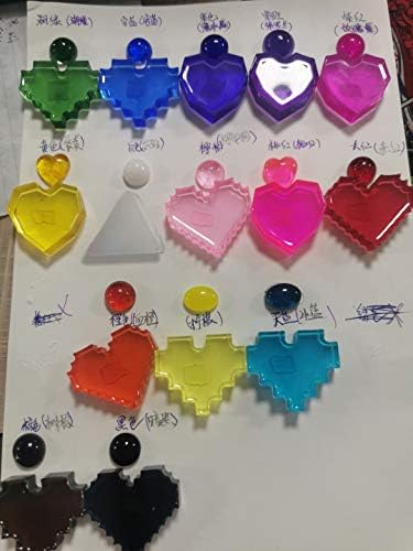 New UV Resin Odor Free 500g Clear Hard Non-Toxic for Jewelry Making Silicone Molds Casting Handmade DIY Kit with 15 Colors Epoxy Resin Liquid Pigments Colorants Inks - Image 2