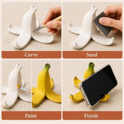 Air Hardening Modeling Clay - Lightweight Air Dry Clay for Arts and Crafts - Image 3