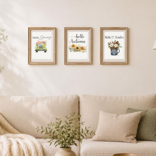 Seasonal Flowers Watercolor Workbook, 12 Design Wildflower Painting Book - Image 4