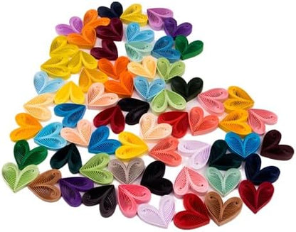 ODETOJOY Quilling Strips 5mm Paper Quilling Set 120pcs Strips 52CM Solid Color Origami Paper DIY Hand Crafts Quilling Paper Strips (Dark Gray) - Image 5