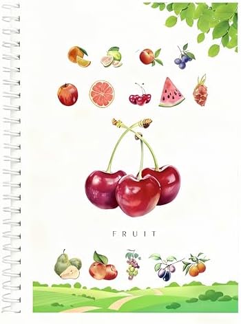 Watercolor Workbook，Water Paint Adult Set，Easy Coloring Book,Beautiful Paintings for Beginner（Fruit - Album (Fruit - Album) by Unknown
