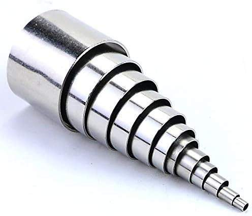 Fireboomoon 12 PCS Hole Hollow Punch Cutter Set with Storage Case,Stainless Steel Round Circle Ring Clay Cutters Ceramics Dotting Baking Indentation Mold Tools for Polymer Clay Pottery Handmade Craft - Image 3