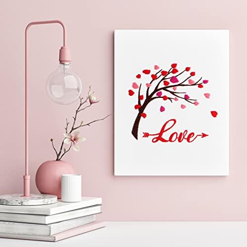 Louise Maelys Love Heart Tree Embroidery Kit for Adults, Romantic DIY Craft - Image 6