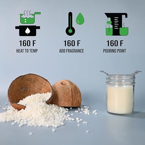 American Soy Organics Freedom Coconut Soy Wax Beads, Candle Wax, 10 lbs - Image 5