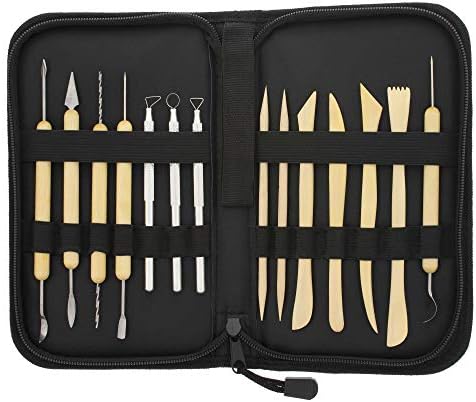 U.S. Art Supply Pottery & Clay Tools Set (14-Piece) by USArtSupply
