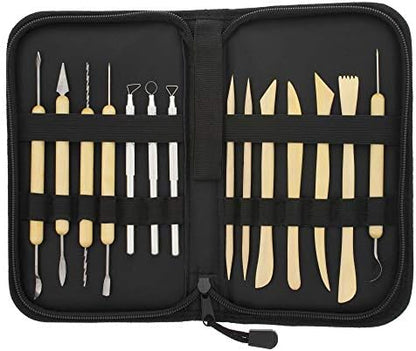 U.S. Art Supply Pottery & Clay Tools Set (14-Piece) by USArtSupply