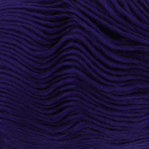 Loops & Threads Facets Yarn - Yarn for Knitting, Crochet, Weaving, and Arts & Crafts - Blue, Acrylic, 3.5 oz - Image 3