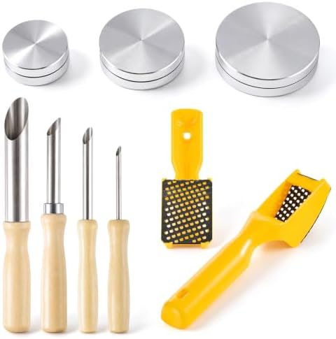 8 PCS Pottery Tools Polymer Clay Sculpting Kit Ceramic Trimming Tools Set by Conderyang