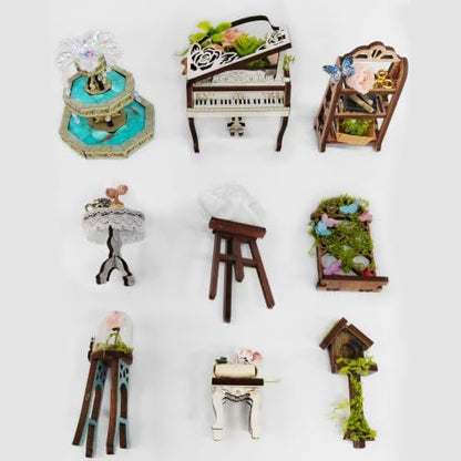 Book Nook Kit DIY Miniature House 3D Wooden Puzzle - Rose Manor - Image 7