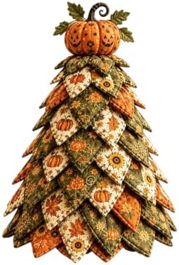 DIY Halloween Quilted Fabric Tree Kit, 3D Layered Sewing Craft Set Adults - Image 6