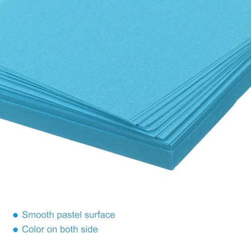 MECCANIXITY 100 Sheet Origami Paper Double Sided Aquamarine Blue 2x2 Inch Square Sheet for Art Craft Project, Beginners, Gifts Decor - Image 4