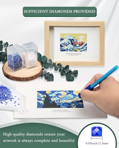 forever young Minigem Classic Diamond Art Kits, 5x7 Inch Postcard-Style - Image 6