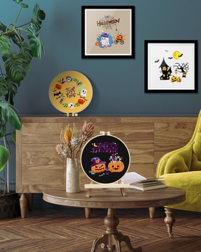TINDTOP Halloween Embroidery Kit for Adult, Embroidery DIY Starter Kit - Image 5