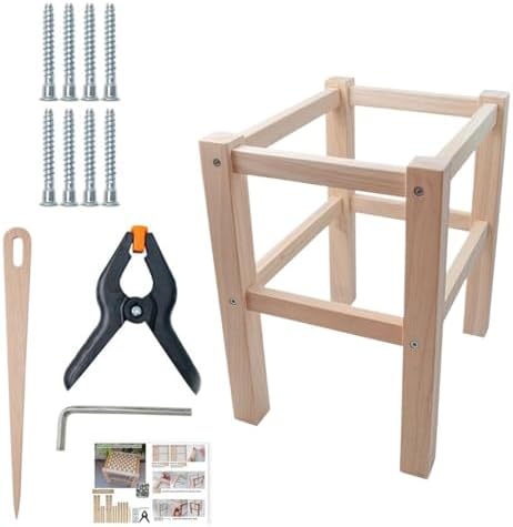 DIY Stool Frame Kit Beginner Friendly Multifunctional Educational by Unknown