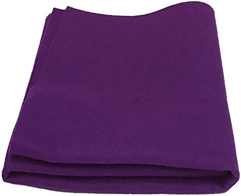 100% Merino Wool Craft Felt - Purple (Yard) by WeirDollsCrafts