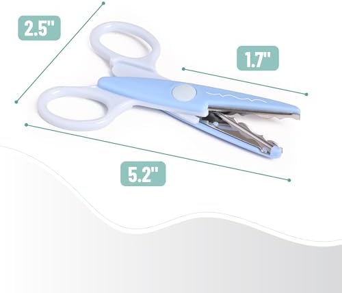 Mr. Pen- Craft Scissors Decorative Edge, 6 Pack, Rainbow - Image 3
