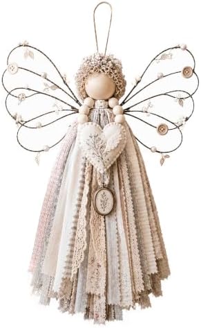 Angel Fabric Hanging DIY Kit Macrame Wall Weaving Craft for Adults - Image 2