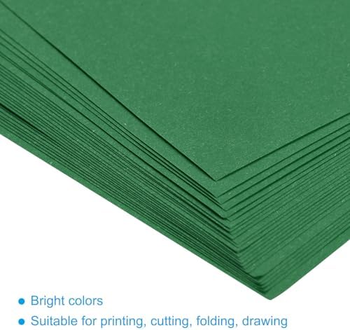 MECCANIXITY 50 Sheets Origami Paper Double Sided Emerald Green 6x6 Inch Square Sheet for Art Craft Project, Beginners, Gifts Decor - Image 4