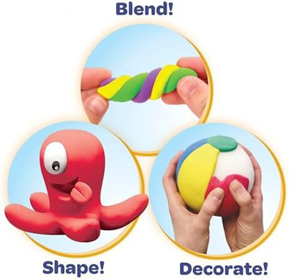 Crayola Model Magic Deluxe Variety Pack (14ct), Kids Air Dry Clay, 7oz, Bulk Modeling Clay Alternative, Gift for Kids, Ages 4+ (Pack of 3) - Image 4