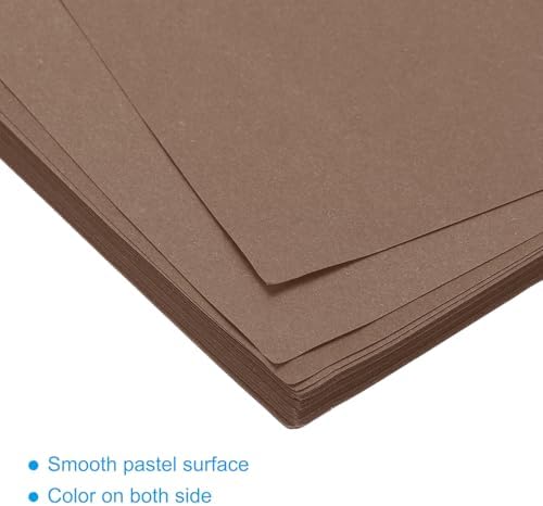MECCANIXITY 50 Sheet Origami Paper Double Sided Cream Brown 11.7 x 8.3 Inch Square Sheet for Art Craft Project, Beginners, Gifts Decor - Image 4