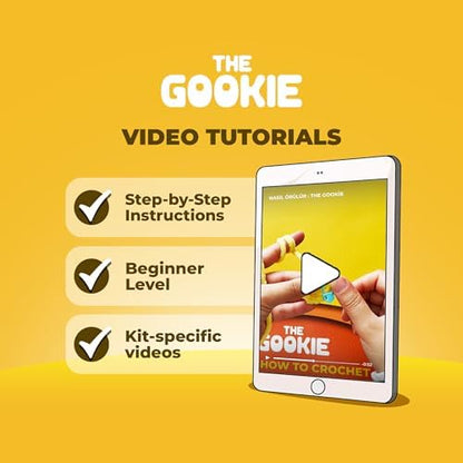 THE GOOKIE Capybara Crochet Kit for Beginners - All-in-One Amigurumi Kit - Image 7