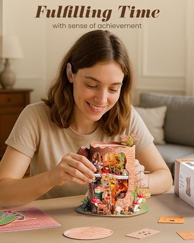 Rolife Tree House DIY Miniature Dollhouse Kit Gift for Adults - Image 6