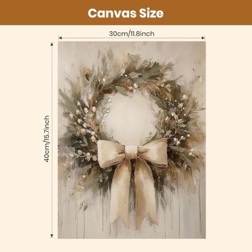 BAWKENTON Christmas Paint by Numbers Kits for Adults Beginner - Image 4
