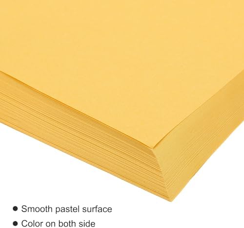 MECCANIXITY 100 Sheet Origami Paper Double Sided Gold 8.3 x 5.8 Inch Square Sheet for Art Craft Project, Beginners, Gifts Decor - Image 4