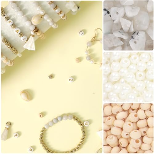 Jewelry Making Supplies Kit, Bracelet Making Kit, Natural Stone Beads - Image 5