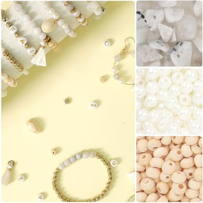 Jewelry Making Supplies Kit, Bracelet Making Kit, Natural Stone Beads - Image 5