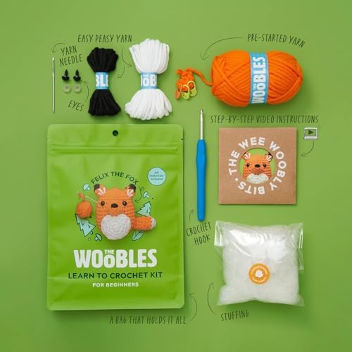 The Woobles Crochet Kit for Beginners (Felix the Fox) - Image 3