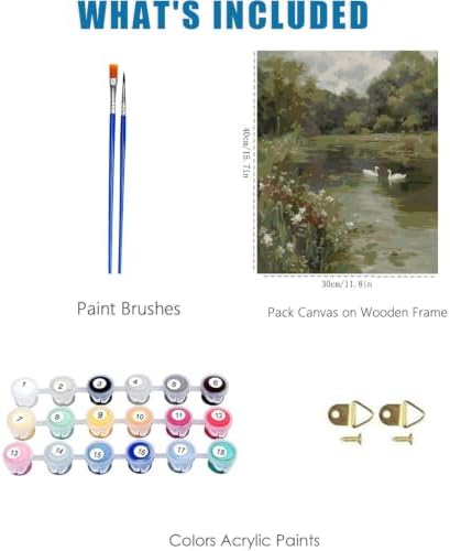 WUDWL Paint by Numbers Kit for Adults, Color By Numbers for Adults - Image 6