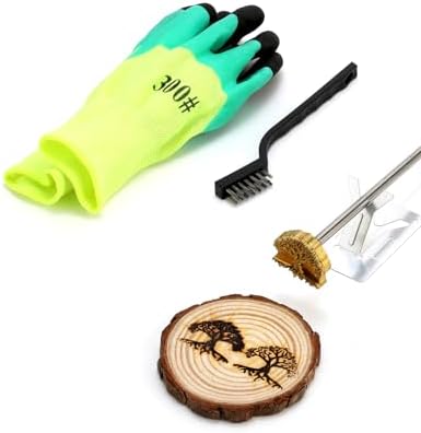 AIMOADO 1.5" Big Tree Branding Iron for Wood Hats BBQ & Steak by AIMOADO