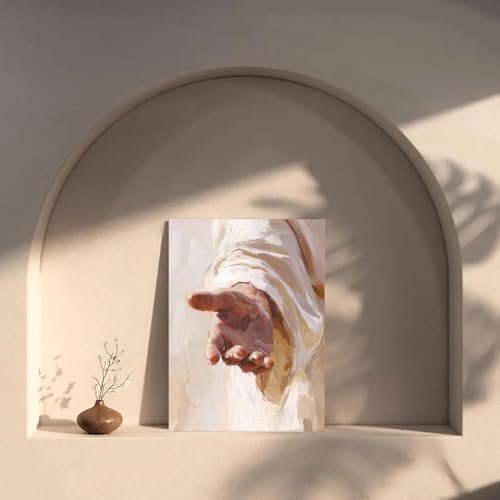 Jesus Paint by Numbers Kit for Adults Framed Canvas, Frameworkless - Image 5