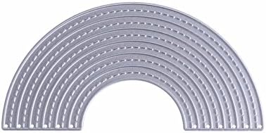 Rainbow Cutting Dies Sun Die Cuts Metal Embossing Stencils Template Mould for Making Card DIY Scrapbooking Photo Album Decorative (Large Size) - Image 7