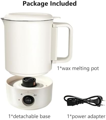 27 OZ Electric Wax Melter Pot Kit with Pour Spout for DIY Candle & Soap - Image 3